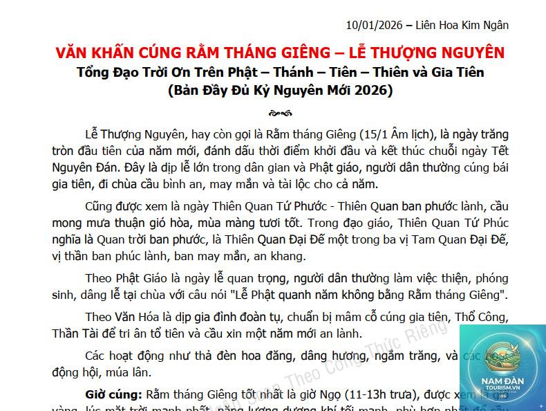 văn khấn lễ thượng nguyên - Hình 2