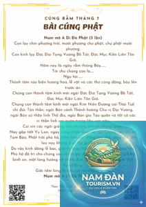 văn khấn lễ vu lan