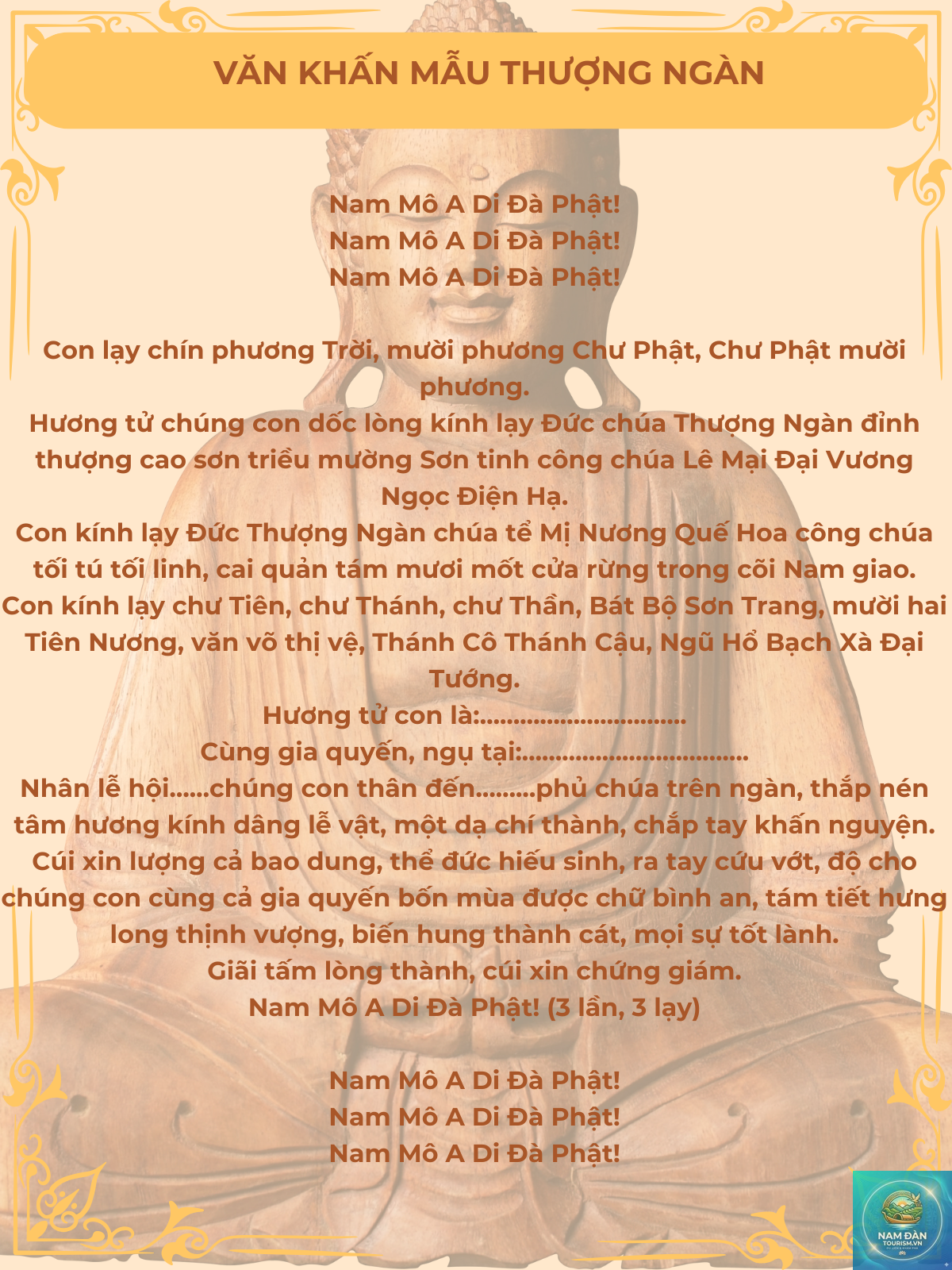 văn khấn mẫu thượng ngàn - Hình 2