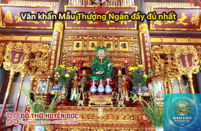 văn khấn mẫu thượng ngàn - Hình 4