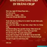 Văn khấn ngày 23 tháng Chạp: Bài cúng ông Công ông Táo chuẩn nhất năm 2025 Văn khấn ngày 23 tháng Chạp: Bài cúng ông Công ông Táo chuẩn nhất năm 2025