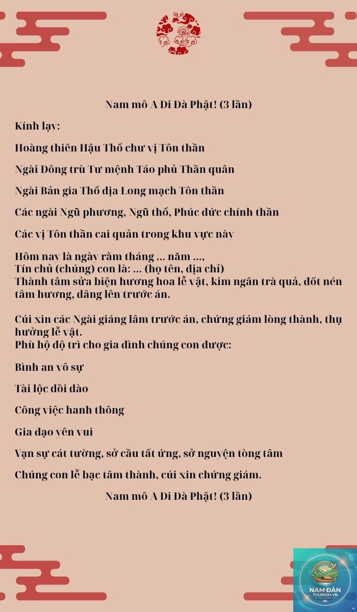 văn khấn ngày rằm thần linh - Hình 2