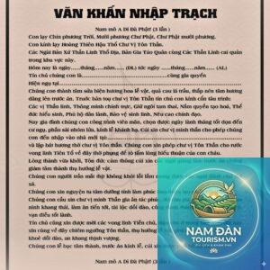 văn khấn nhập trạch chuẩn nhất