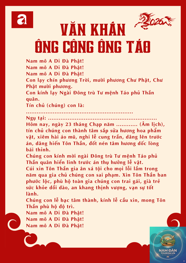 văn khấn ông công ông táo - Hình 1