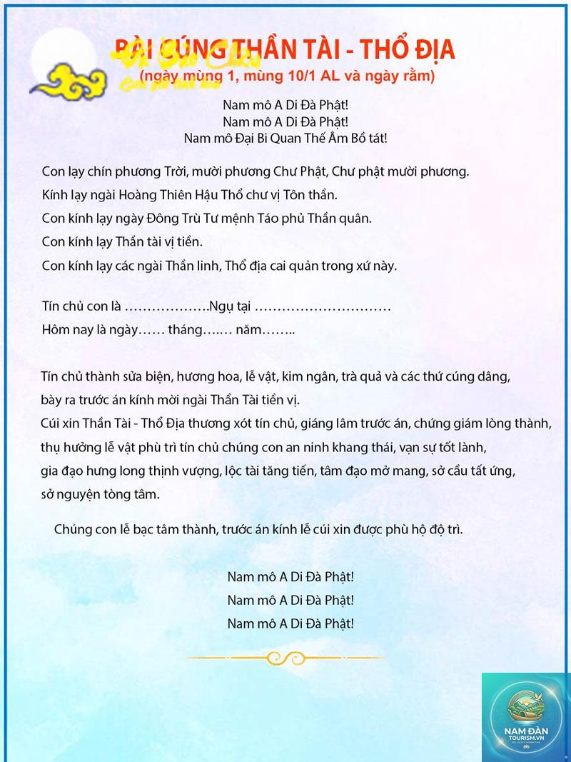 văn khấn ông địa ngày rằm - Hình 4