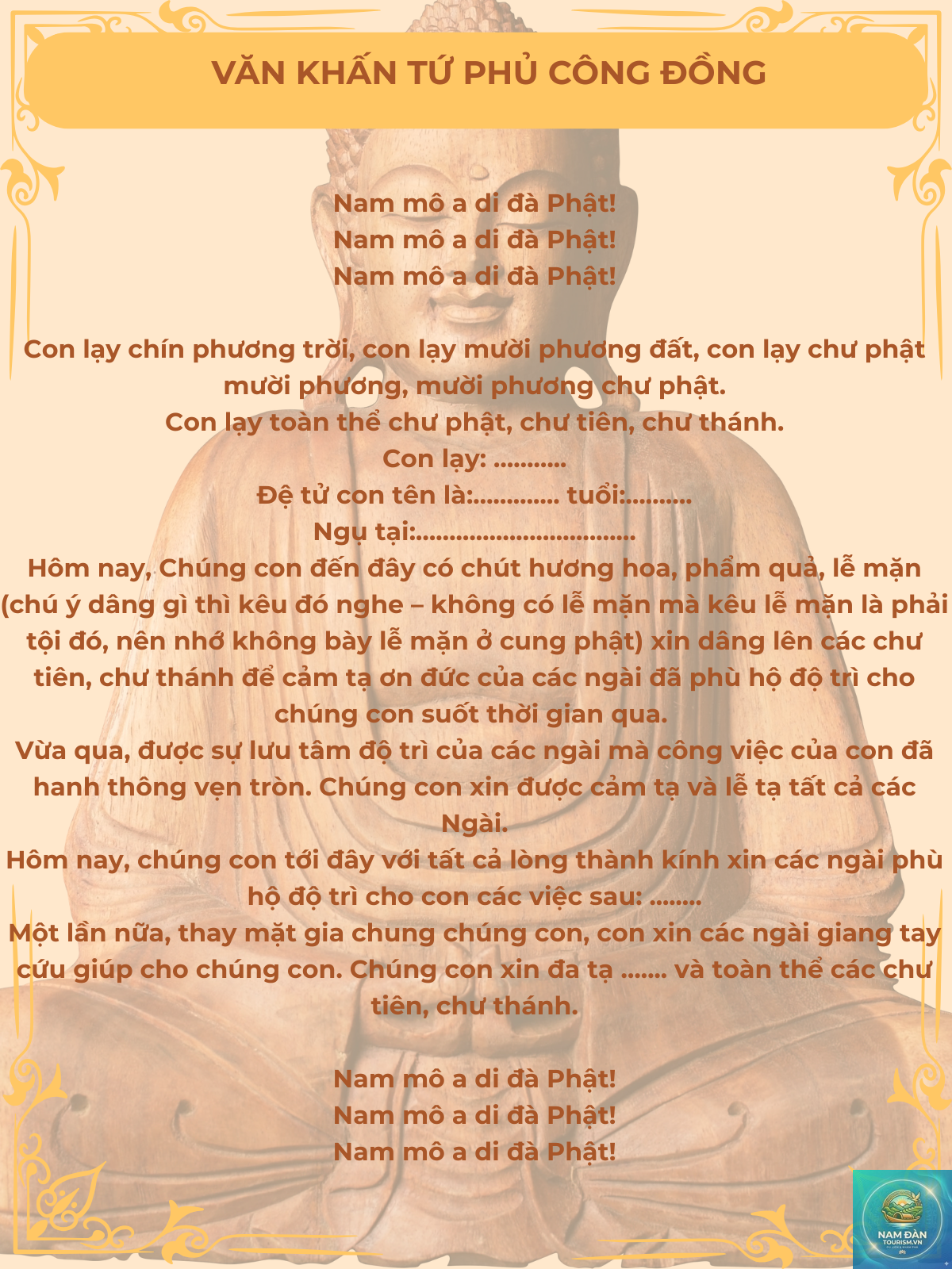 văn khấn phủ chuẩn nhất - Hình 4