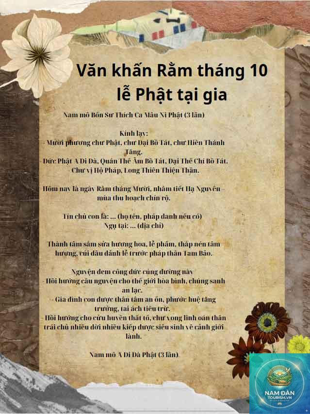 văn khấn rằm âm lịch - Hình 1