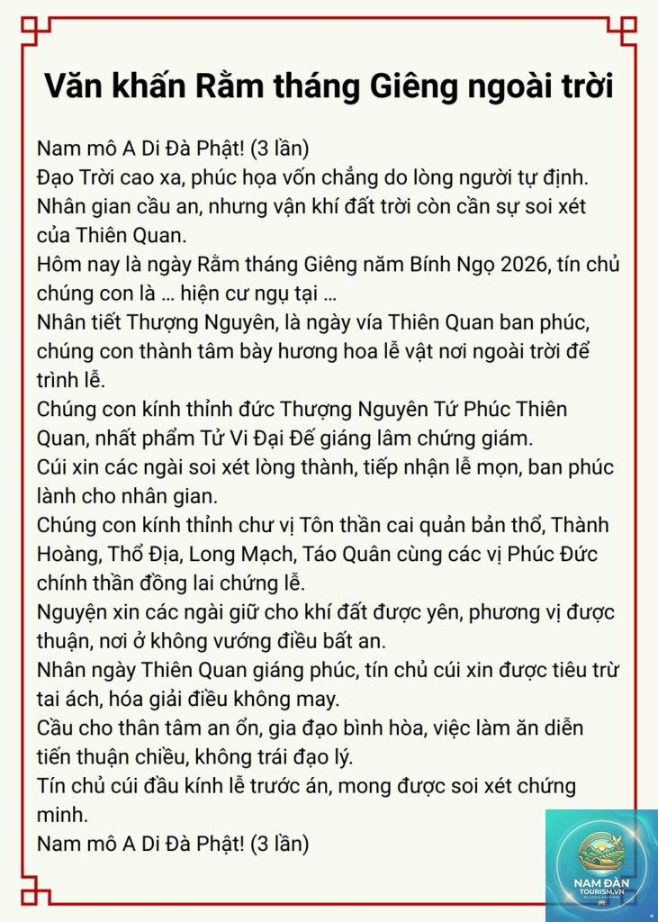 văn khấn rằm tháng giêng ngắn gọn - Hình 4