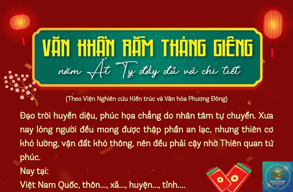 văn khấn rằm tháng giêng theo cổ truyền - Hình 2