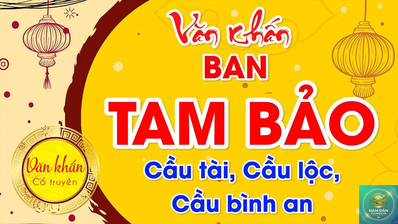 văn khấn tam bảo đầu năm - Hình 1