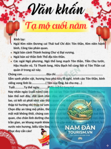 văn khấn tảo mộ đầu năm