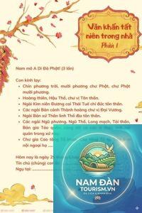 văn khấn tất niên chuẩn nhất