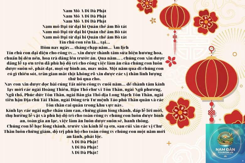 văn khấn tất niên đầy đủ - Hình 2