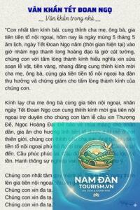văn khấn tết thiếu nhi âm lịch