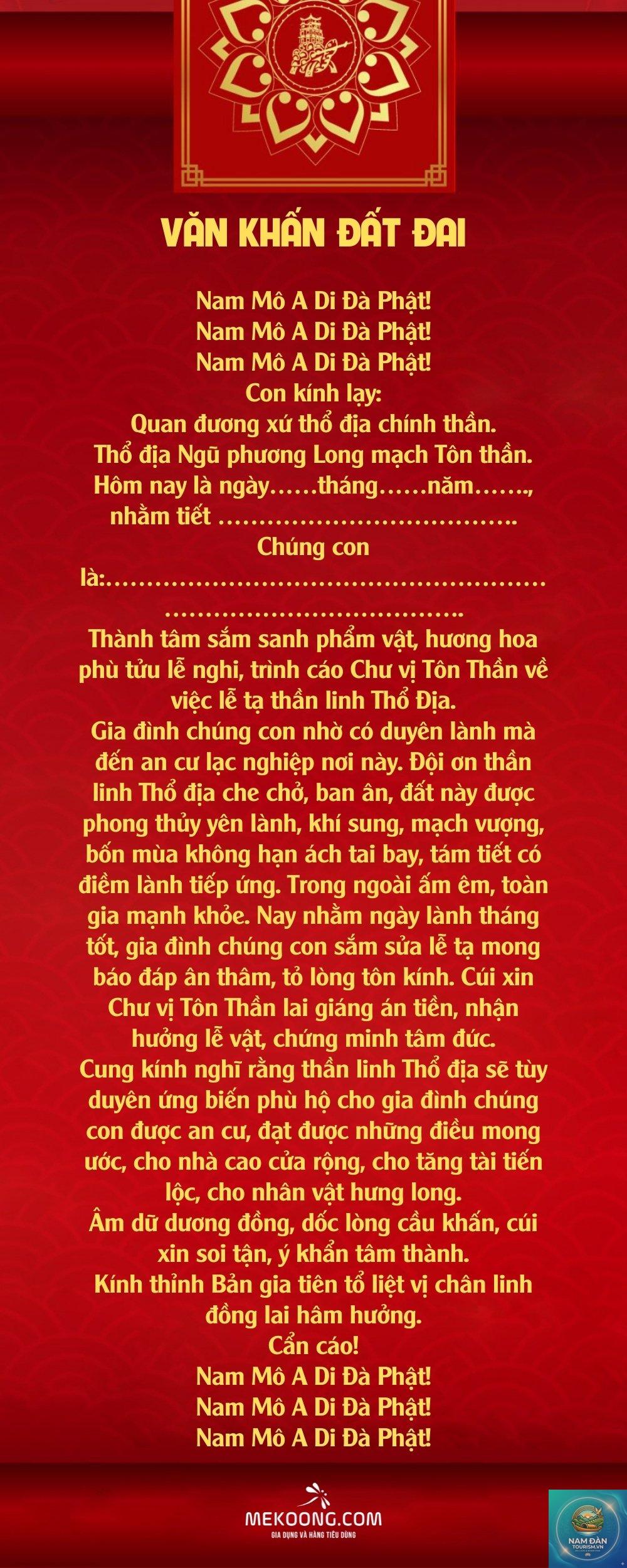 văn khấn thần đất - Hình 2