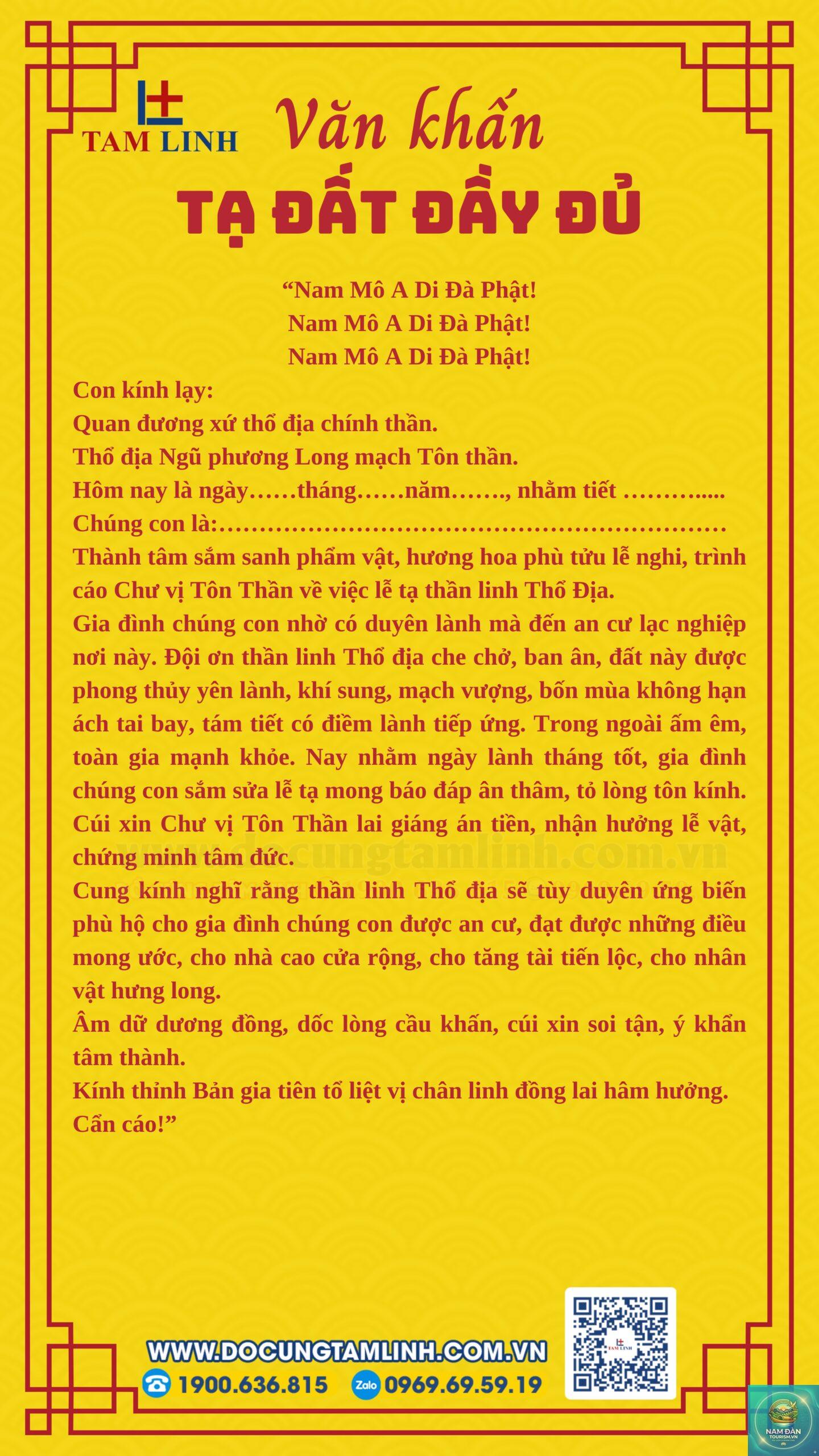 văn khấn thần đất - Hình 3