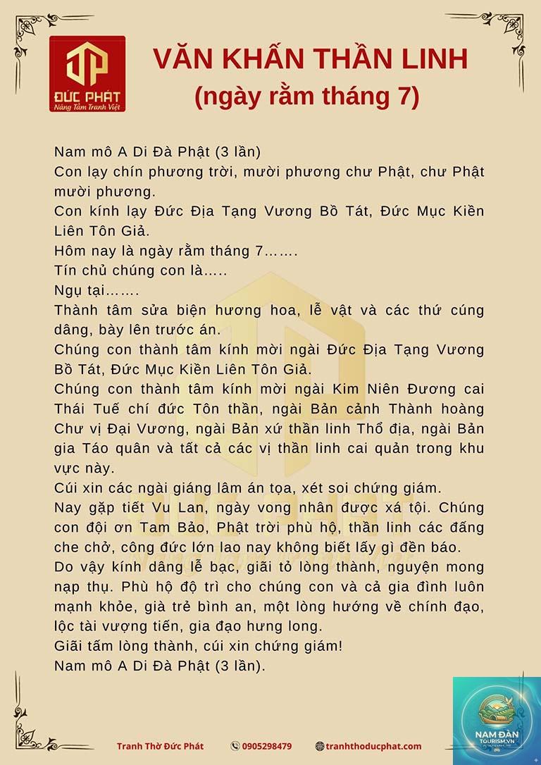 văn khấn thần linh - Hình 5
