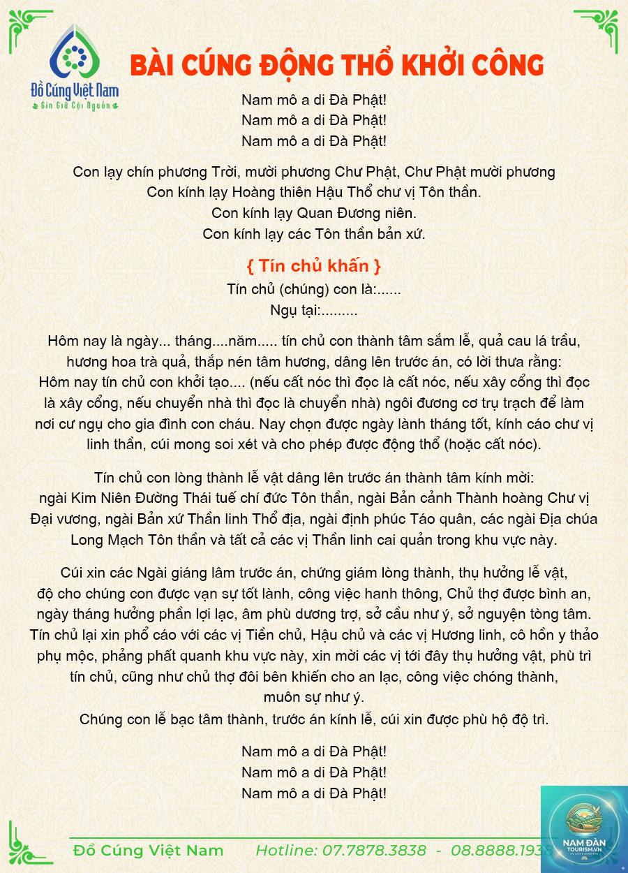 văn khấn thần linh động thổ - Hình 4