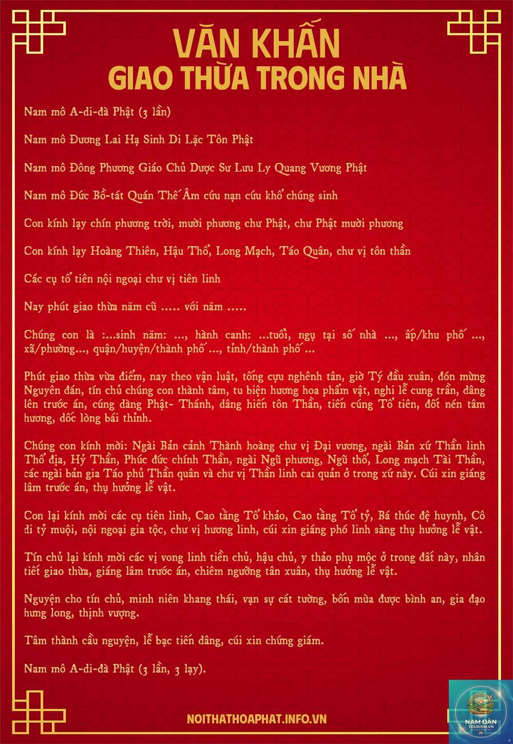 văn khấn thần linh giao thừa - Hình 3