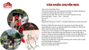 văn khấn thần linh khi chuyển nhà