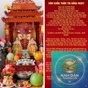 văn khấn thần tài cầu khách hàng