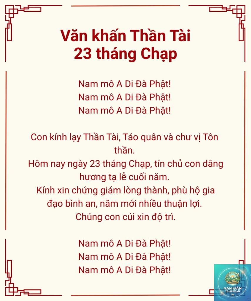 văn khấn thần tài cuối năm - Hình 5