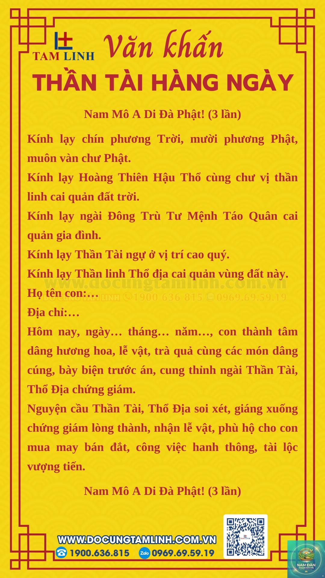 văn khấn thần tài mùng 1 - Hình 4