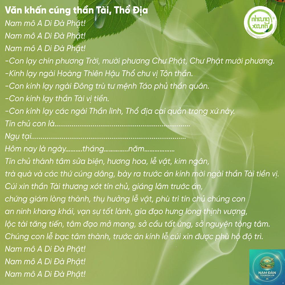 văn khấn thổ địa - Hình 2