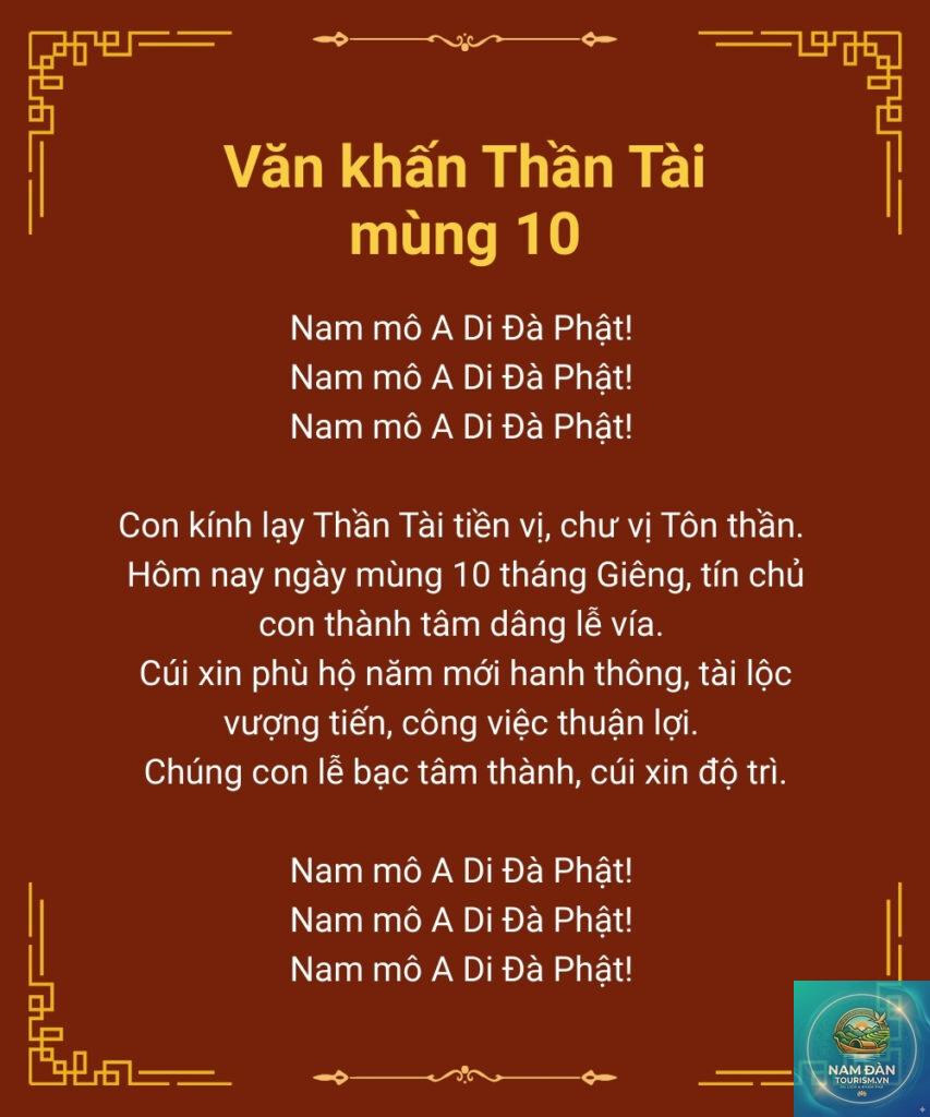 văn khấn vía thần tài ngắn gọn - Hình 4