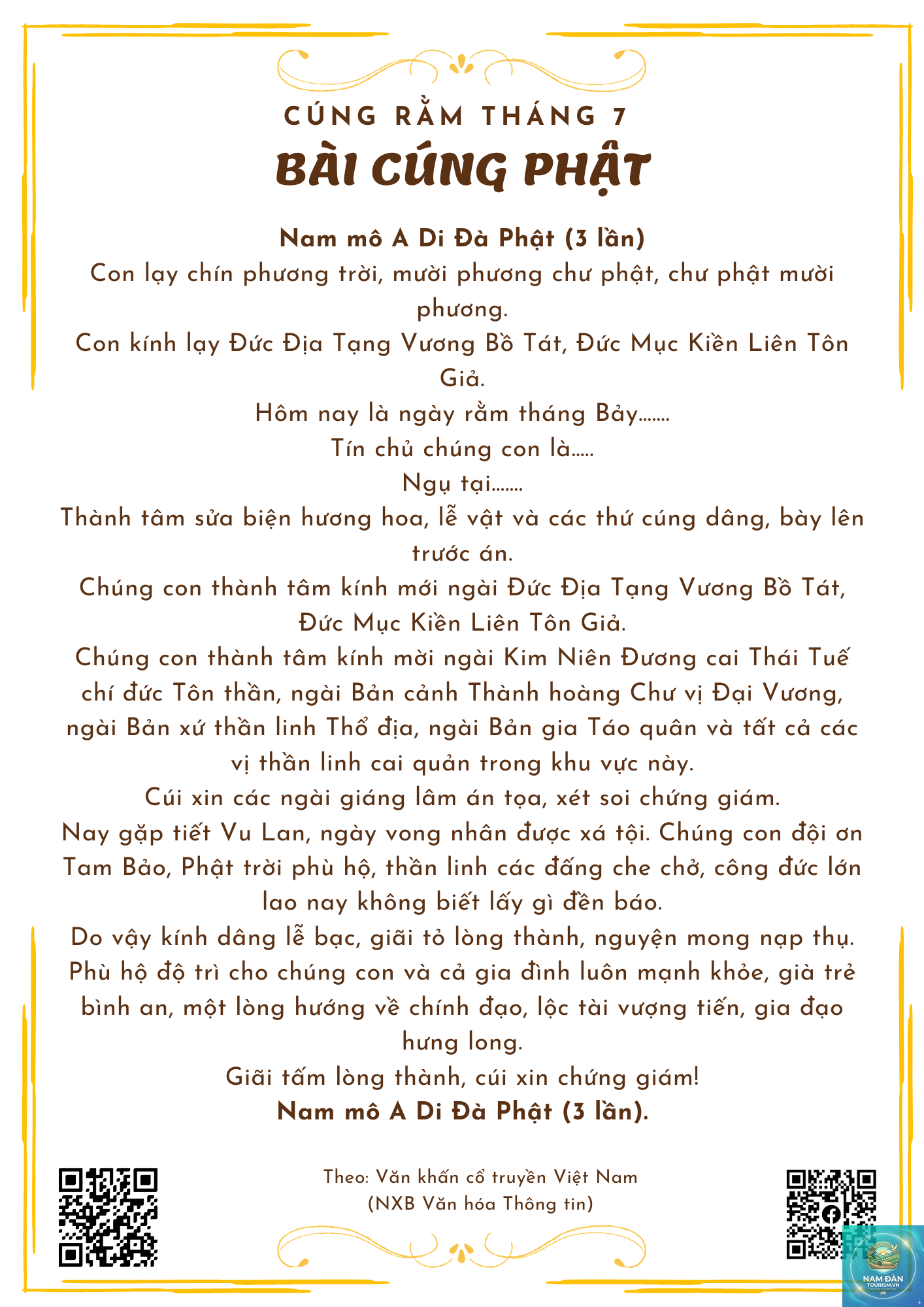 văn khấn vu lan báo hiếu - Hình 2