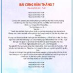 Văn khấn Vu Lan tại chùa: Bài cúng chuẩn nhất và nghi thức đầy đủ cho mùa báo hiếu văn khấn vu lan tại chùa