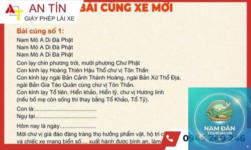 văn khấn xe máy mới mua - Hình 5