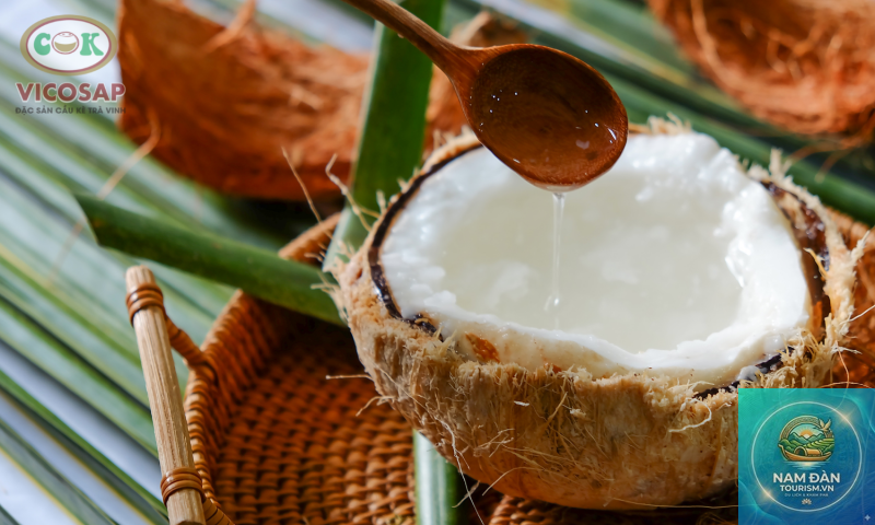 vườn dừa sáp cầu kè - Hình 2