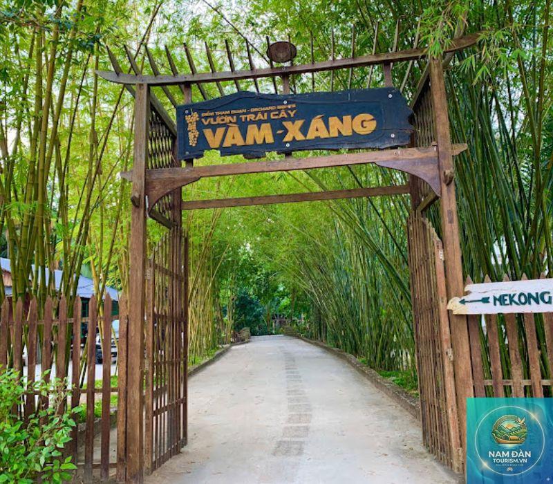 vườn trái cây vàm xáng