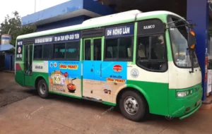xe buýt hậu giang