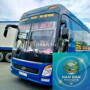 xe khách cần thơ cà mau
