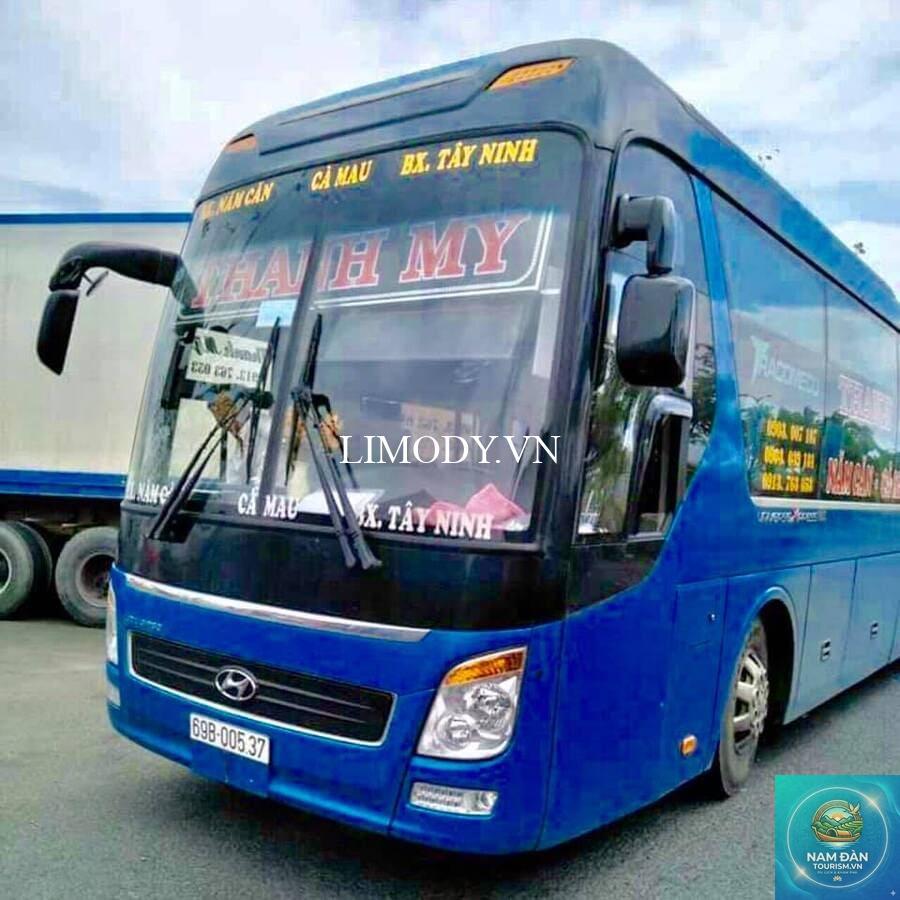 xe khách cần thơ cà mau