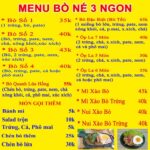 Bò Né 3 Ngon Quận 3
