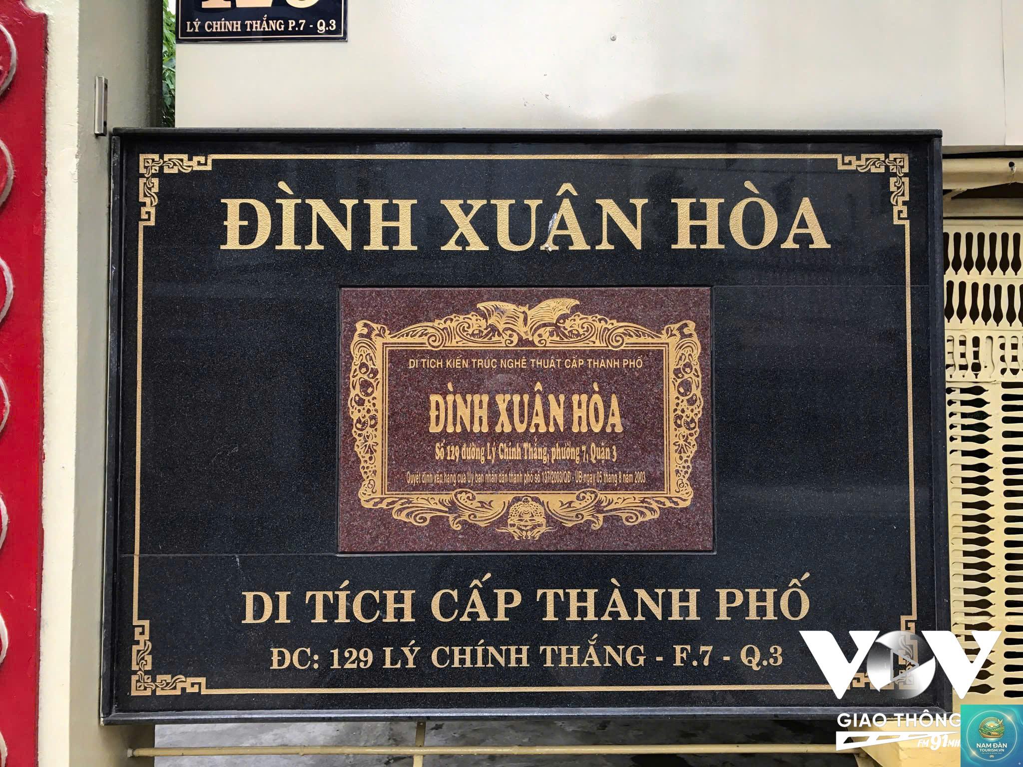 Đình Nhiêu Hòa Quận 3 - Hình 4