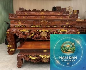 bàn thờ gỗ