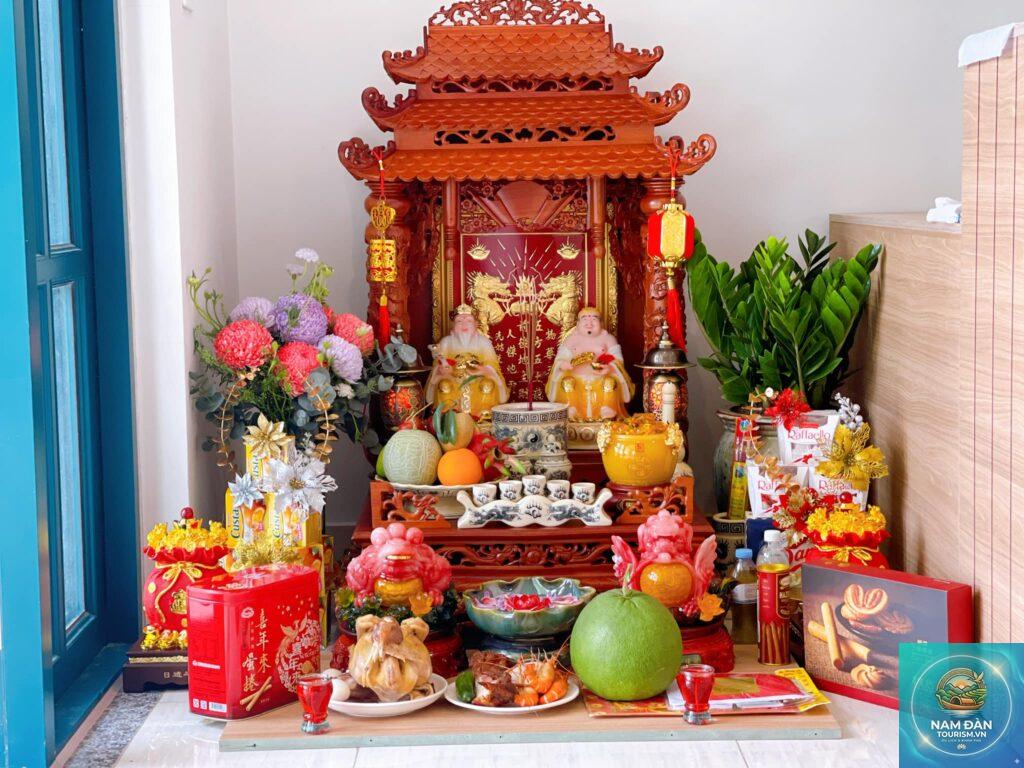 bàn thờ ông địa
