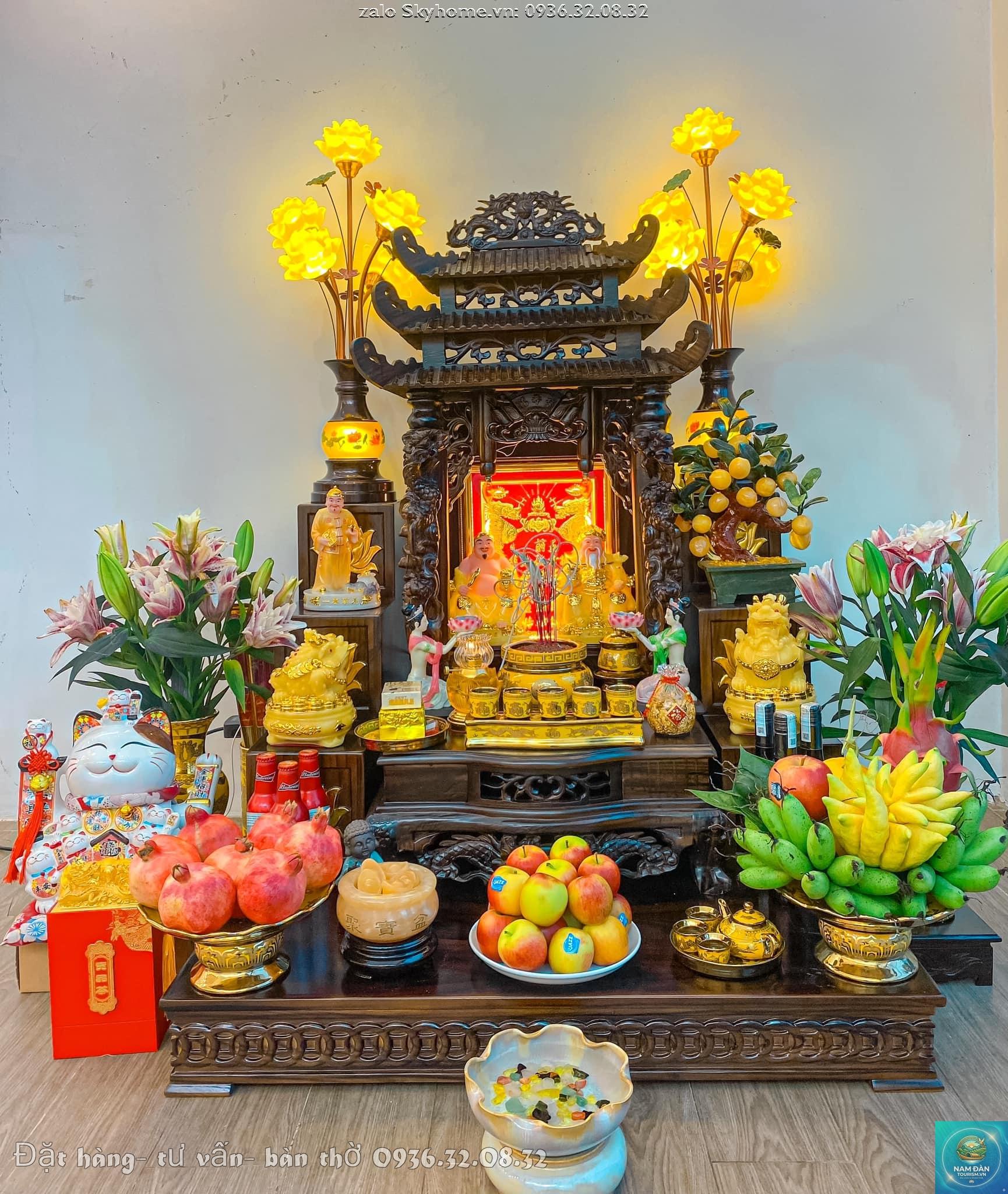 bàn thờ thần tài - Hình 1