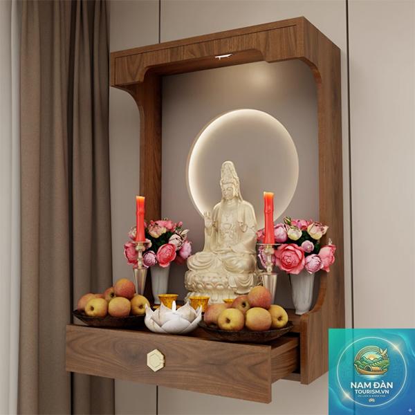 bàn thờ treo tường