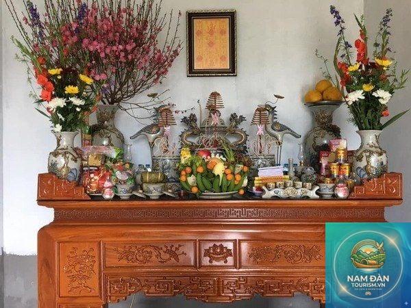 bố trí bàn thờ