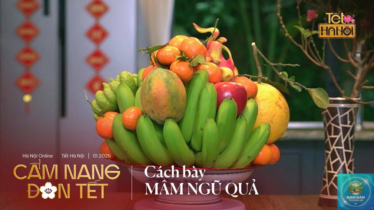 cách bày mâm ngũ quả - Hình 1