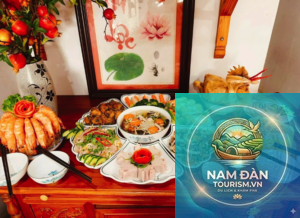 chuẩn bị lễ cúng