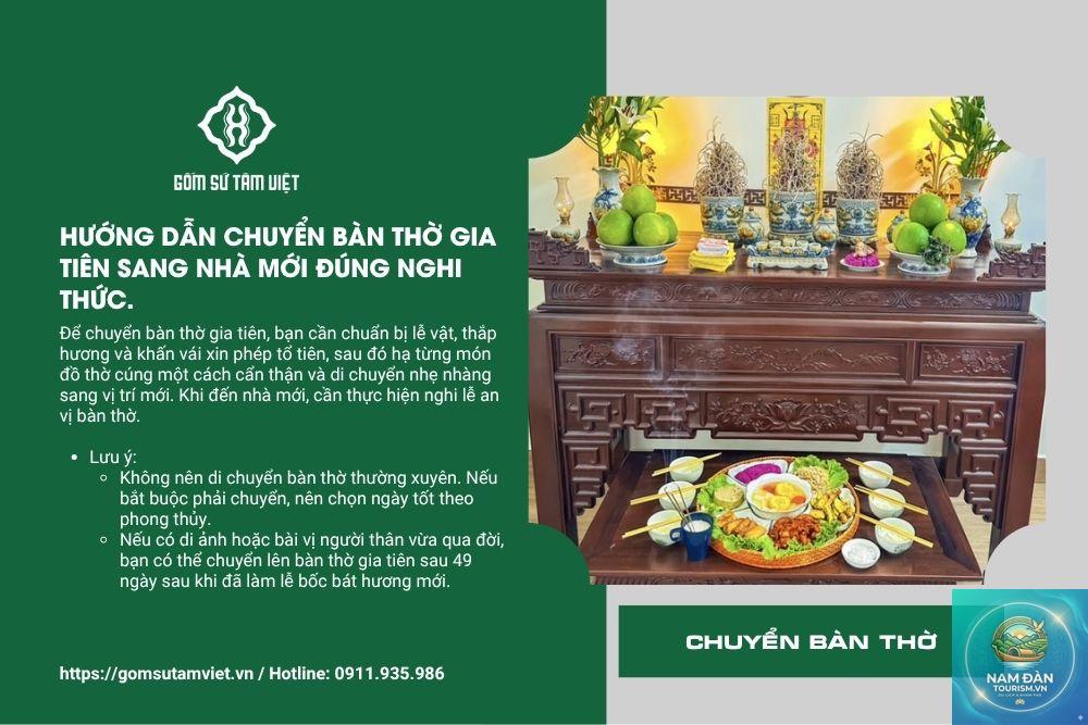 chuyển bàn thờ sang nhà mới - Hình 3
