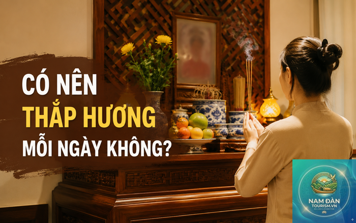 có nên thắp hương mỗi ngày