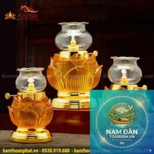 đèn dầu bàn thờ