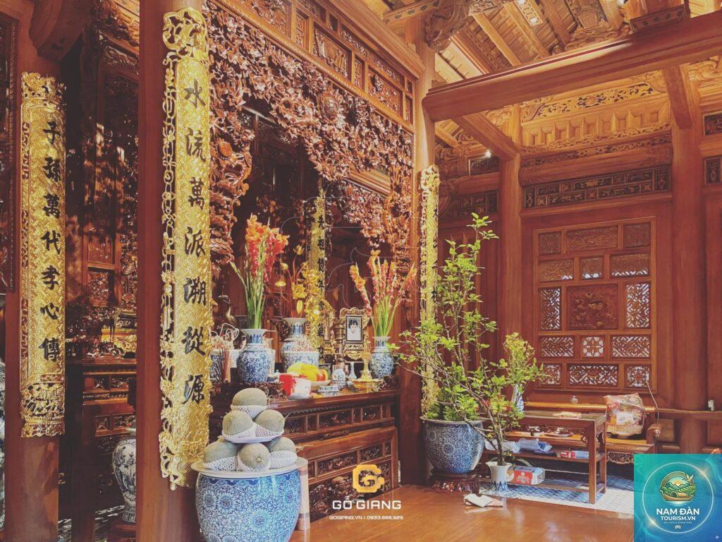 không gian thờ cúng